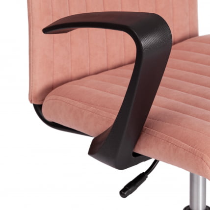 Кресло СПАРК флок , розовый, 137 / SPARK_6