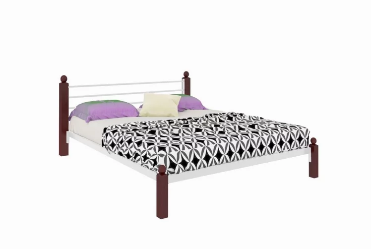 Кровать Милана Лукс 1600х1900 Белая / Lux_0