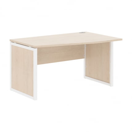 Стол письменный правый КСТЕН-КП КСКПCТ 149 Р Бук Тиара Белый / XTEN-QP XQPCT R_0