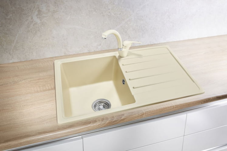 Кухонная мойка СТАНДЭРТ 7602 Бежевый / STANDART_1