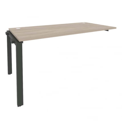 Наборный элемент рабочей станции на П-образном м/к ОНИКС О.МП-1.НРС-4.8 Дуб Аттик/Антрацит / ONIX O.MP-1.NRS-4.8_0