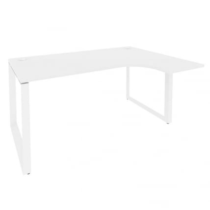 Стол эргономичный правый на О-образном м/к ОНИКС О.МО-СА-4Р Белый Бриллиант / ONIX O.MO-SA-4R_0