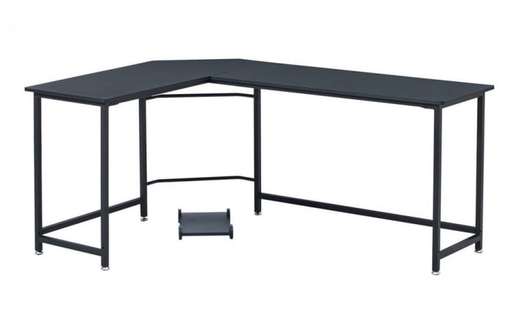 Угловой письменный стол КИВИ Черный БК / KIWI BK_10