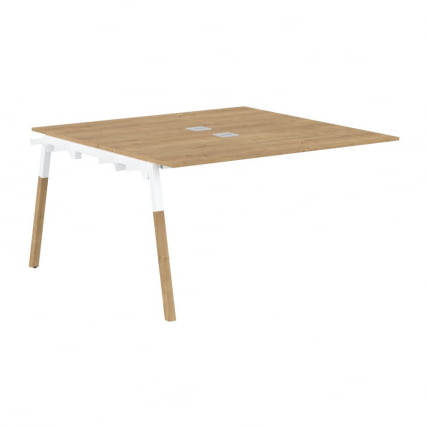 Рабочая станция Форта ФИВСТ 1313 Дуб Гамильтон Белый премиум / Forta FIWST_0