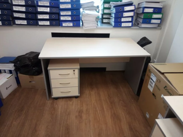 Стол письменный СП-3 Клен/металлик_7