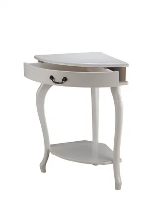 Консоль Элегант угловая Дуб молочный_2