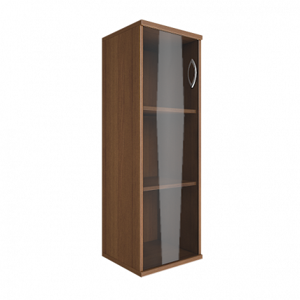 Шкаф средний узкий левый Рива А.СУ-2.4 Л Орех Гварнери / Riva_0