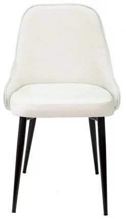 Стул для кухни Бюрократ КФ-5 Молочный Велвет 20 / KF-5 Velvet_1