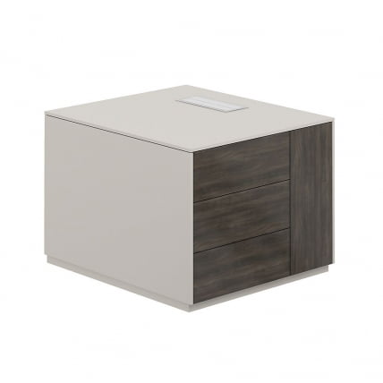 Тумба опорная 800 правая Атлас НЗ-0222.ГС.БТ.Р Серый камень Бренсон Трюфель / Atlas NZ-0222.GS.BT.R_0