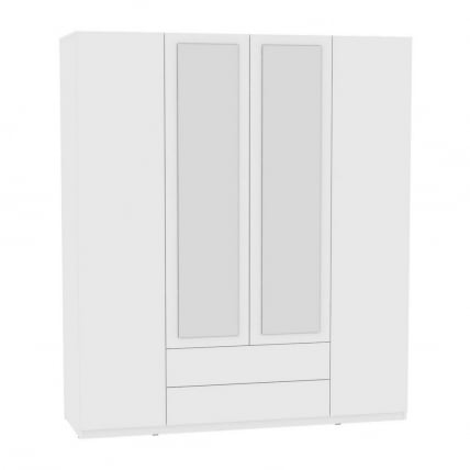 Шкаф распашный Р-198х180х60-2-ПО-М(Белый) / R-198х180х60-2-PO-M(Белый)_0