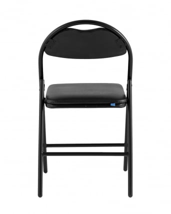 Стул складной Хаген экокожа Черный / Hagen_4
