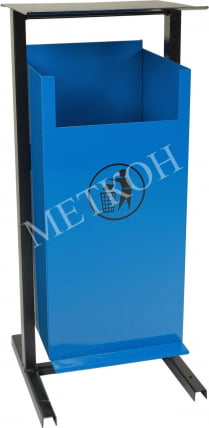 Урна опрокидывающаяся напольная УОН_0