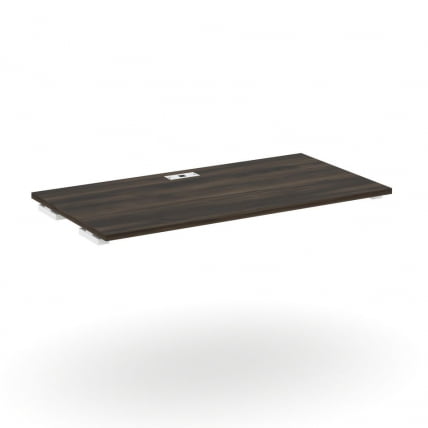 Стол-приставка к двум опорным тумбам/шкафам CОНCЕПТ CН.ОСПР-007 Дуб Мали Белый / CONCEPT CN.OSPR-007_0