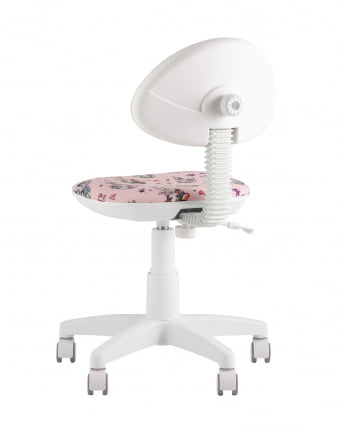 Кресло компьютерное детское УМКА Гирлс пластик белый / Girls_4