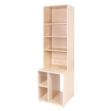 Стеллаж с тумбой под системный блок Модул 3 Клен СМД.01/СМД.03 / Modul_0