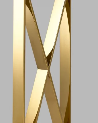 Консоль КРОСС 115кс30 Золото (стекло смоке) / 115x30 smoke)_3