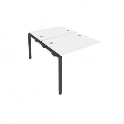 Проходной наборный элемент рабочей станции Метал Сйстем Б.ПРС-СП-2.1 Белый/Антрацит / Metal System_0