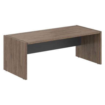 Стол руководителя МОРРИС ТРЕНД МСТ 209 Антрацит/Кария Пальмира / MORRIS TREND MST_0