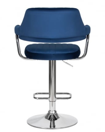 Стул барный ДОБРИН CХАРЛЙ (синий велюр (МДЖ9-117)) 2 шт / DOBRIN CHARLY (MJ9-117))_5