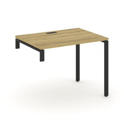 Стол надставка на опорную тумбу CОНCЕПТ CН.ОСН-001 Дуб Винченцо Черный / CONCEPT CN.OSN-001_0