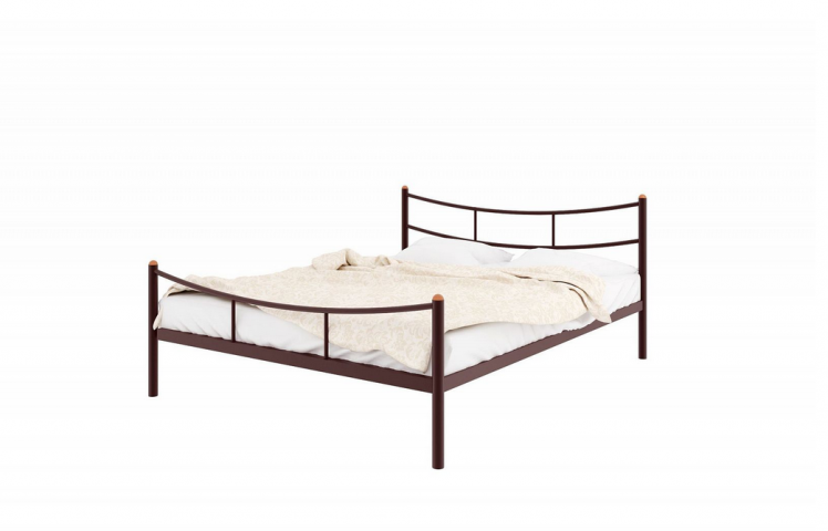 Кровать София плус 1200х1900 Коричневая / plus_0