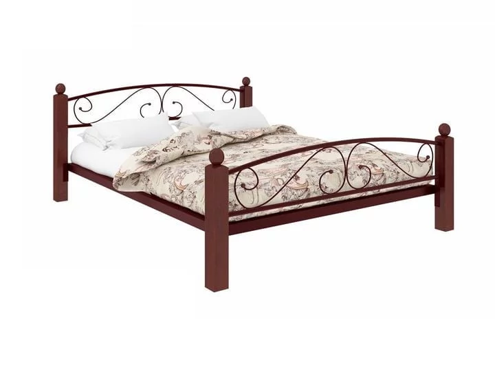 Кровать Вероника Лукс Плус 1400х2000 Медная / Lux Plus_0