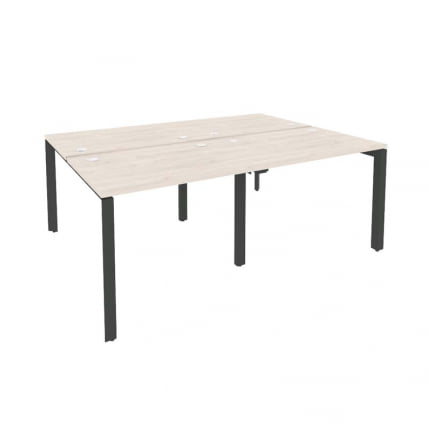 Рабочая станция на П-образном м/к ОНИКС О.МП-Д.РС-4.1.7 Денвер Светлый/Антрацит / ONIX O.MP-D.RS-4.1.7_0