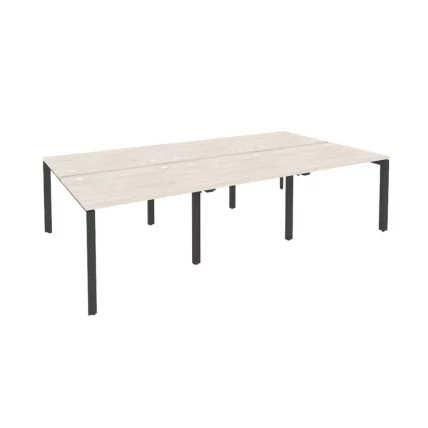 Рабочая станция на П-образном м/к ОНИКС О.МП-Д.РС-6.1.8 Денвер Светлый/Антрацит / ONIX O.MP-D.RS-6.1.8_0