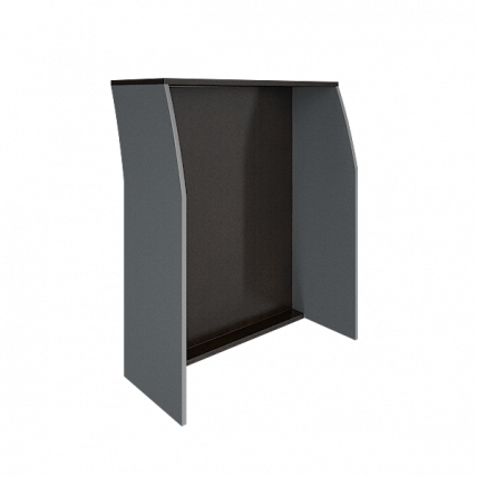 Стойка прямая 900 Рива А.РС-1 Венге/Металлик / Riva_0