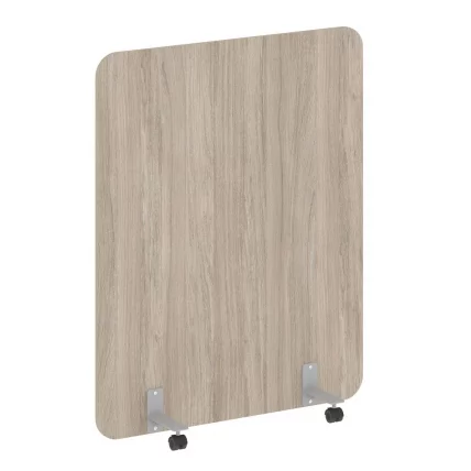 Перегородка на металлических опорах, на роликах Р-лине ДП.Р-120-150 Дуб Аттик / R-line DP.R-120-150_0