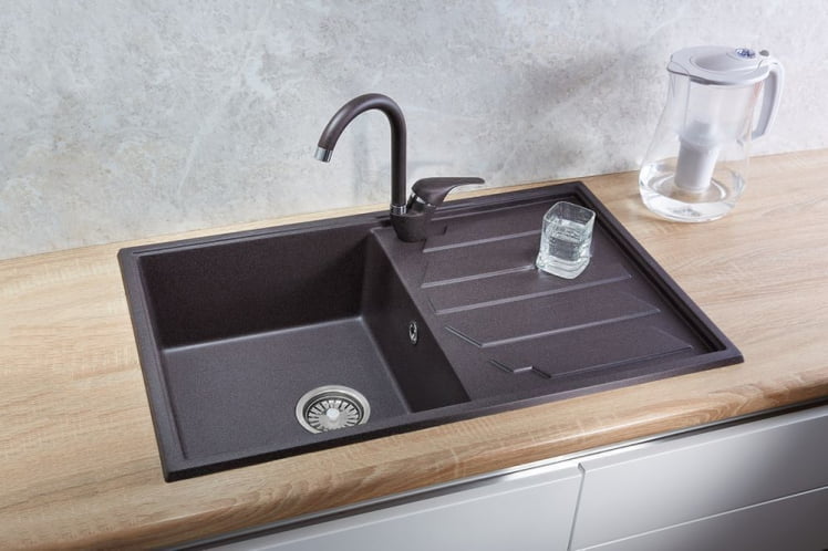 Кухонная мойка ГРАНУЛА 8002 Арктик / GRANULA_1