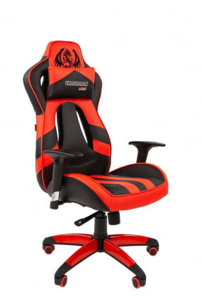 Кресло геймерское CХАИРМАН ГАМЕ 25 Черный-красный / CHAIRMAN GAME_0