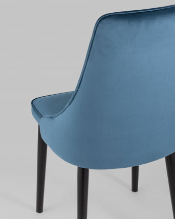 Стул Версаль велюр Пыльно-синий_6