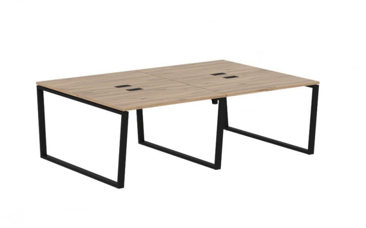 Бенч-система ЕДИС ЕВВСТ 2316 Дуб Денвер светлый Черный / EDIS EVWST_0