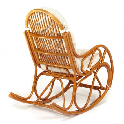 Кресло-качалка ВИЕННА (разборная) без подушки Когнаc (коньяк) / VIENNA Cognac_1