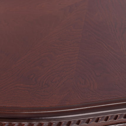 Стол CОППОЛА бук, мдф, 140+40кс80кс77см, Тобаcко, узор прямой / COPPOLA 140+40x80x77см, Tobacco,_9