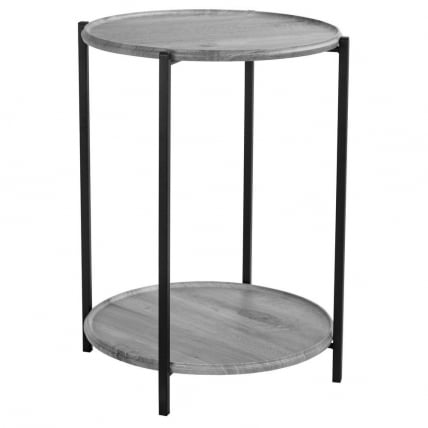 Стол журнальный БеаутйСтйле 21 Орех гикори грай / BeautyStyle gray_1