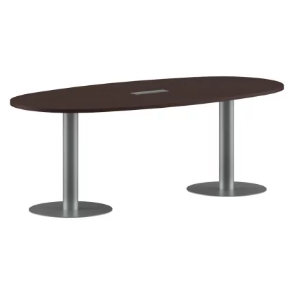 Конференц-стол на 6-8 человек ИМАГО ПРГ-3 Венге Магия-алюминий / IMAGO_0