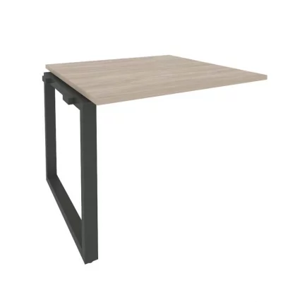 Проходной наборный элемент переговорного стола ОНИКС О.МО-НПРГ-1 Дуб Аттик/Антрацит / ONIX O.MO-NPRG-1_0