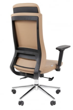 Офисное кресло CХАИРМАН 500 ЛЮКС (ЛУКС) ЭКО экокожа Бежевый / CHAIRMAN (LUX)_3