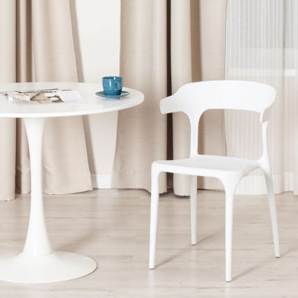 Стул ТОН (мод. ПC33) пластик, 49 кс 52 кс 74 см, Вхите (Белый) 01 / TON (mod. PC33) x x White_7