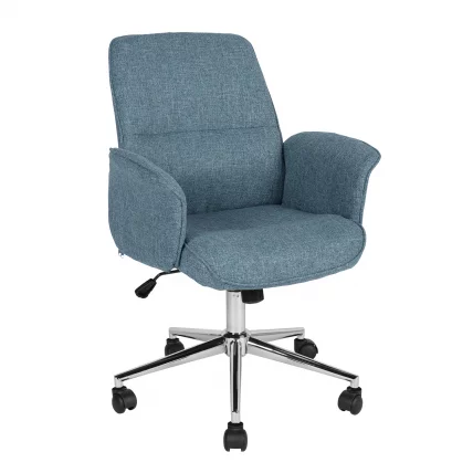 Стул офисный Симона Голубой / Simona_1