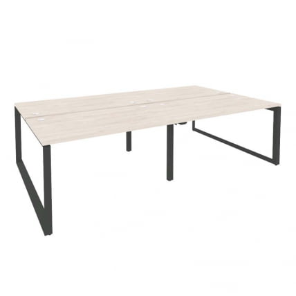 Рабочая станция на О-образном м/к ОНИКС О.МО-Д.РС-4.3.8 Денвер Светлый/Антрацит / ONIX O.MO-D.RS-4.3.8_0