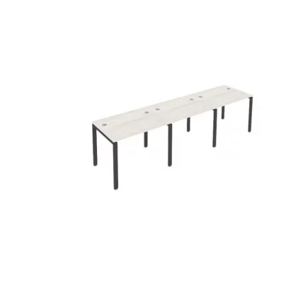 Рабочая станция на 3 раб.места Метал Сйстем Б.СМ-3.1 Наварра/Антрацит / Metal System_0