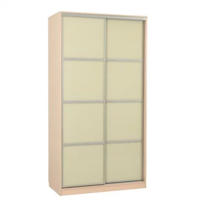Шкаф-купе Рио 2-600 Дуб млечный / Крем_0
