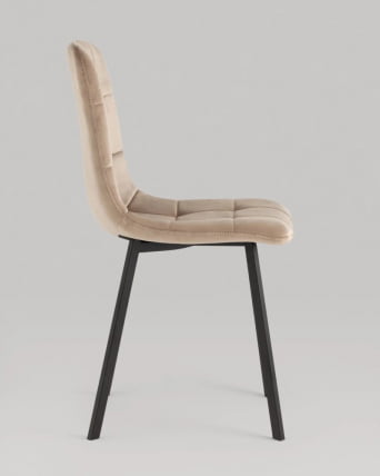 Стул Чиллй велюр мокка 2 шт. / Chilly_2