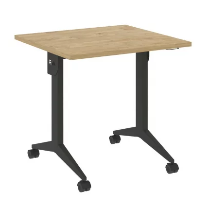 Стол складной мобильный КС-Пулл КС.М-0.7 Тиквуд Светлый/Антрацит / X-Pull X.M-0.7_0