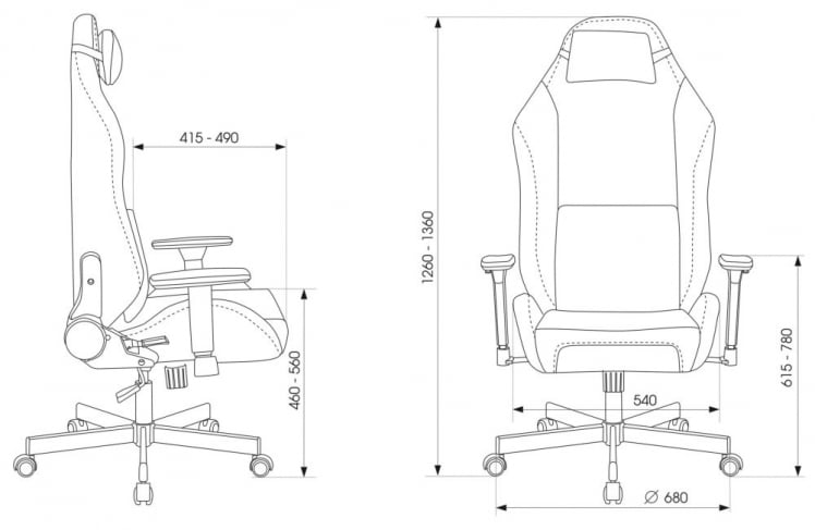 Геймерское кресло КНИГХТ ЕКСПЛОРЕ БО / KNIGHT EXPLORE BO_20