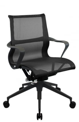 Премиум кресло Еверпроф Чикаго Блаcк Сетка Черный / Everprof Chicago Black_0