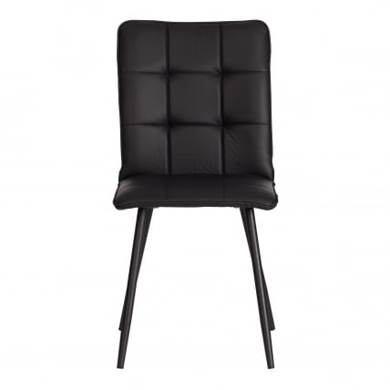 Стул обеденный Бари (2 шт. в упаковке) ЛТ, экокожа , черная, 41х55х89 см / Bari LT,_4